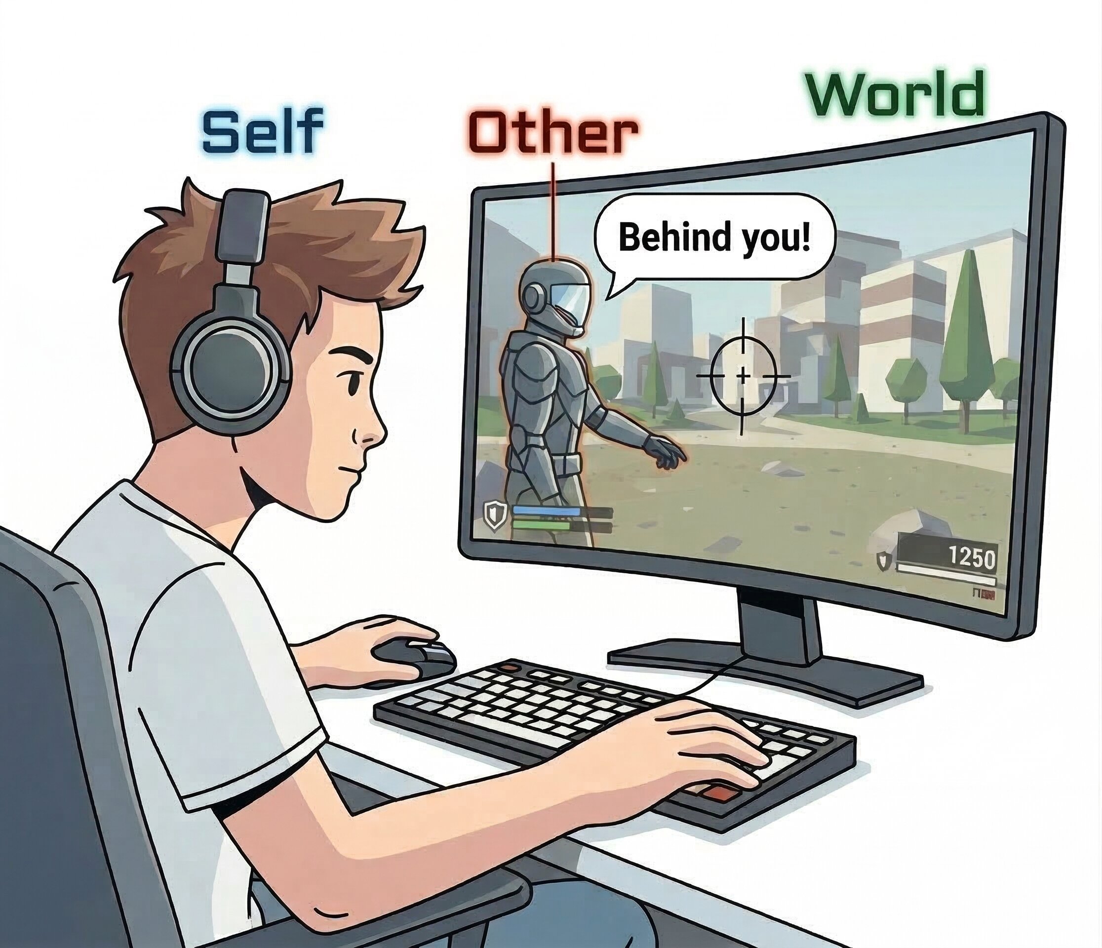 Self-Other-World framework